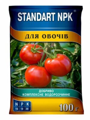 Комплексне водорозчинне добриво 15-18-20 Standart NPK для овочів